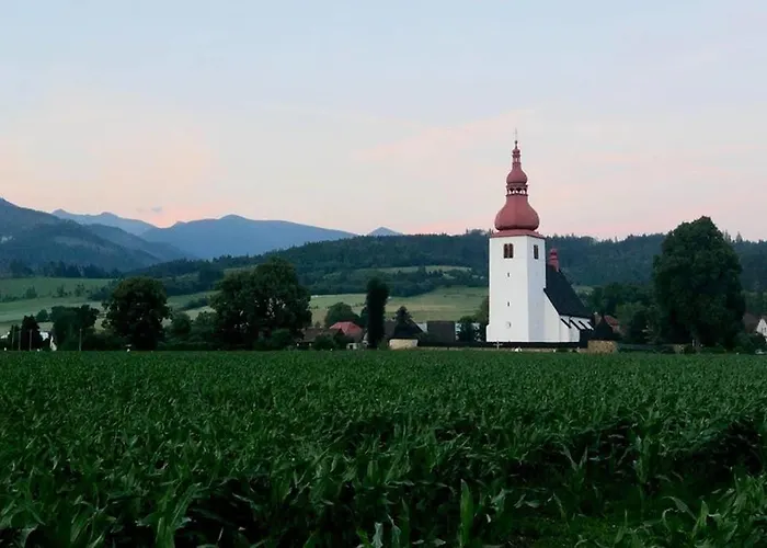 Moderne So Saunou Na Liptovskom Vidieku *
