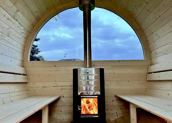 Lejlighed Moderne So Saunou Na Liptovskom Vidieku *